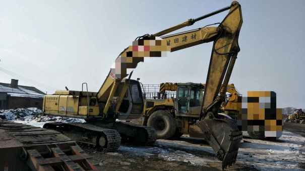 黑龙江出售转让二手15000小时2005年住友SH200A2挖掘机