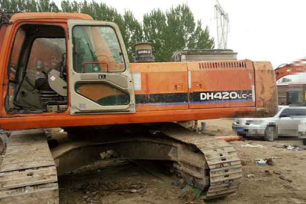 河北出售转让二手13000小时2010年斗山DH420LC挖掘机