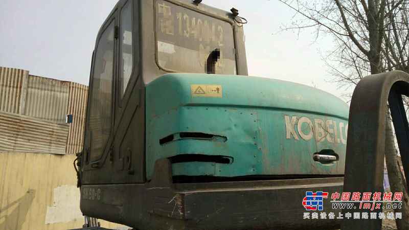 河北出售转让二手9300小时2010年神钢SK60挖掘机