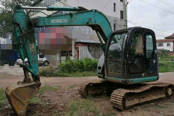 江西出售转让二手7345小时2007年神钢SK70挖掘机