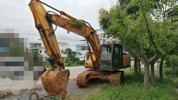 江西出售转让二手7850小时2009年现代R215挖掘机