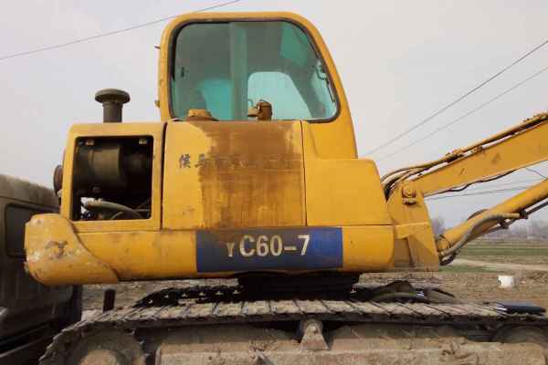 河北出售转让二手7500小时2006年玉柴YC60挖掘机