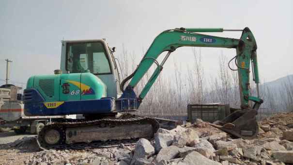 河北出售转让二手7200小时2014年石川岛IHI68NS挖掘机