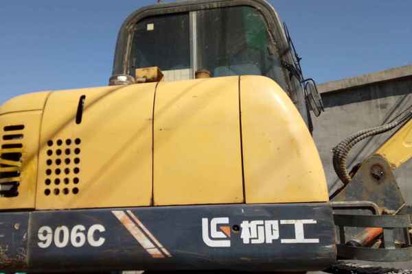 河北出售转让二手7000小时2011年柳工CLG906C挖掘机