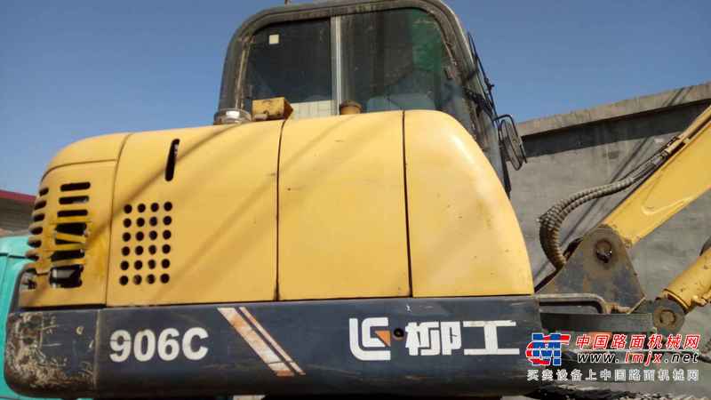 河北出售转让二手7000小时2011年柳工CLG906C挖掘机