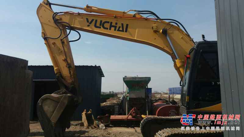 黑龙江出售转让二手5000小时2012年玉柴YC230LC挖掘机