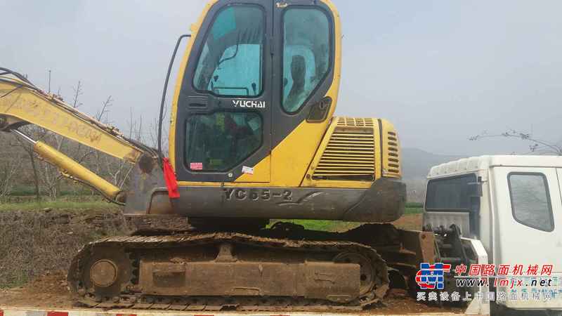 山东出售转让二手11000小时2008年玉柴YC55挖掘机