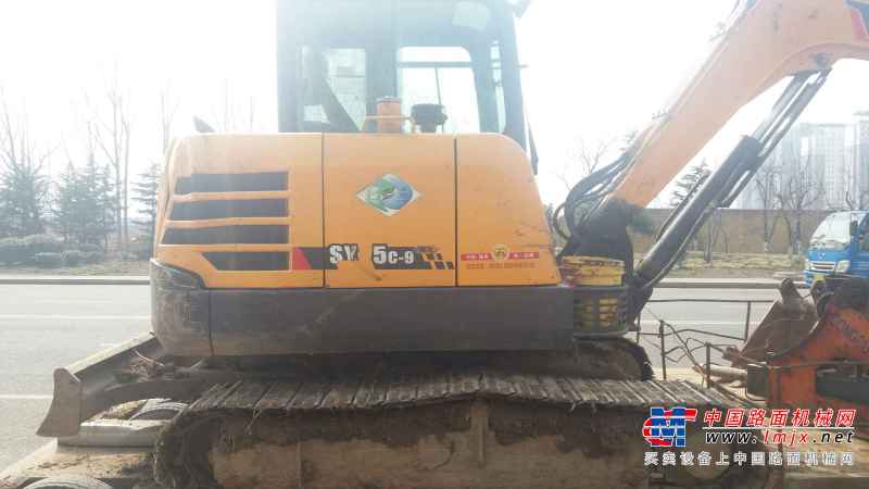 山东出售转让二手4200小时2014年三一重工SY55C挖掘机