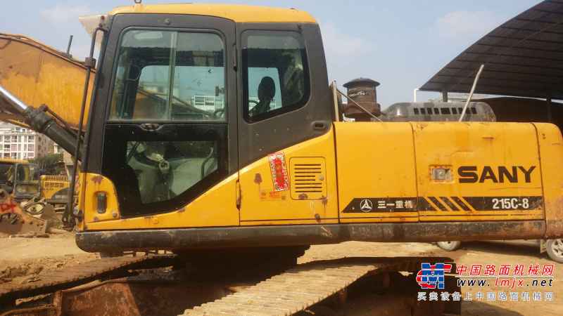 广西出售转让二手8000小时2011年三一重工SY215C挖掘机