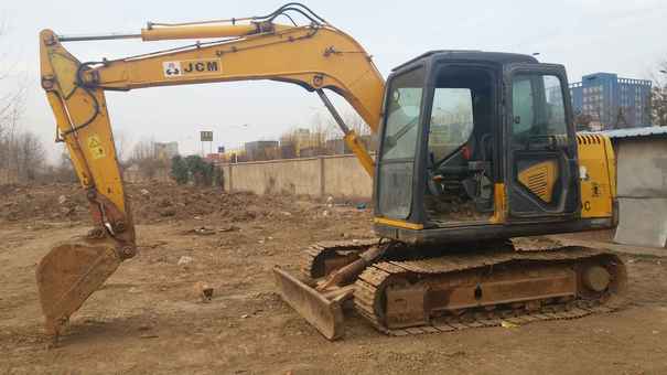 山东出售转让二手4200小时2011年山重建机JCM908C挖掘机