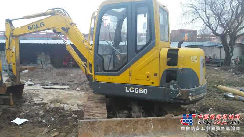 山东出售转让二手7000小时2010年临工LG660挖掘机