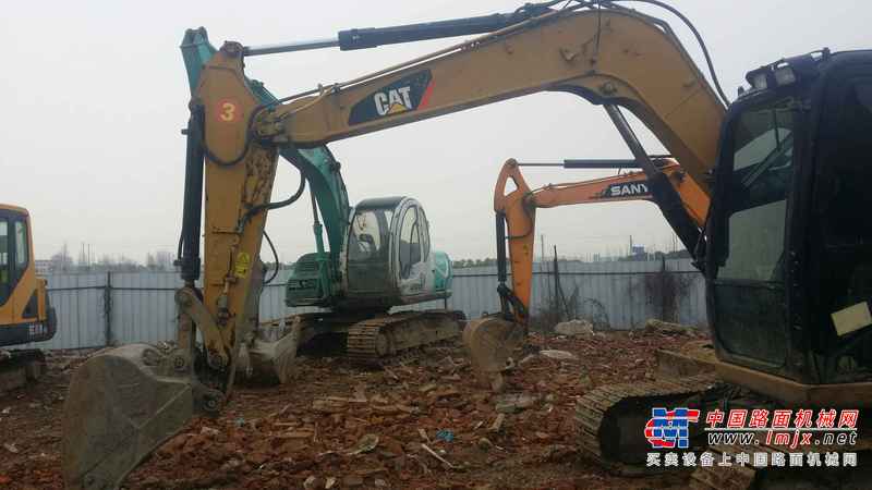 湖北出售转让二手8000小时2012年卡特彼勒307D挖掘机