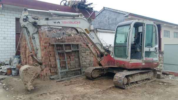 河南出售转让二手4395小时2012年竹内TB160C挖掘机