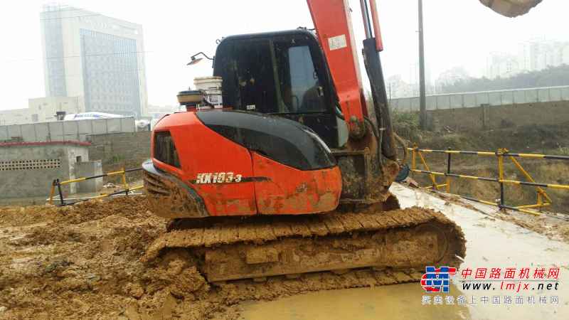 安徽出售转让二手4500小时2014年久保田KX183挖掘机