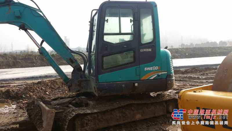 安徽出售转让二手6000小时2011年山河智能SWE70E挖掘机