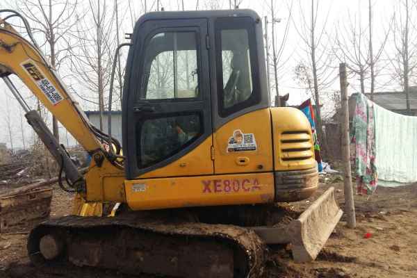 河南出售转让二手5100小时2013年徐工XE60CA挖掘机