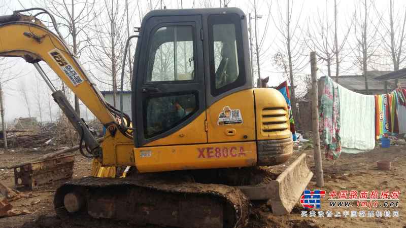 河南出售转让二手5100小时2013年徐工XE60CA挖掘机