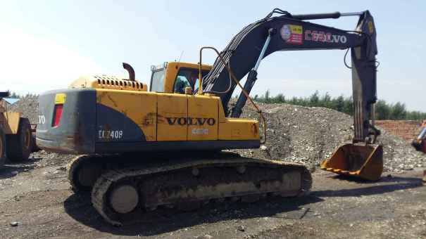 山西出售转让二手6252小时2011年沃尔沃EC240B挖掘机