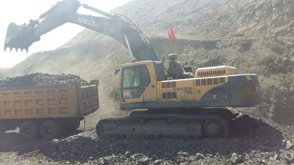 山西出售转让二手21000小时2011年沃尔沃EC460BLC挖掘机