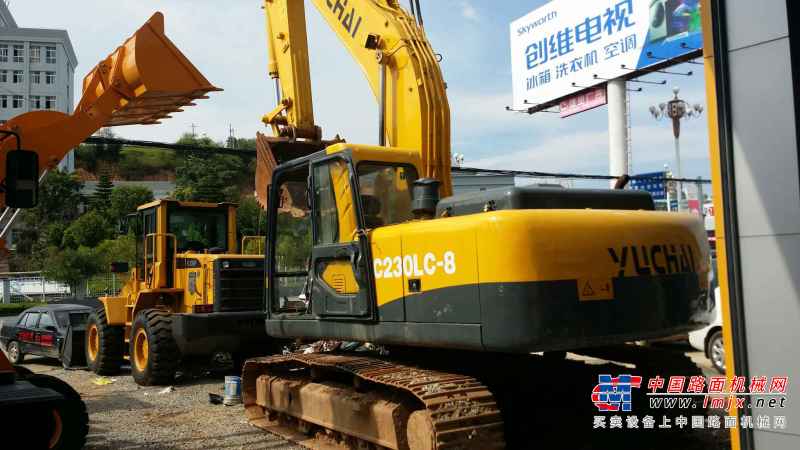云南出售转让二手6700小时2009年玉柴YC230LC挖掘机