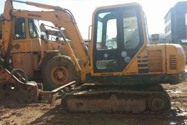 云南出售转让二手4325小时2004年现代R60挖掘机
