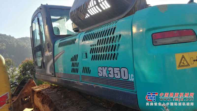 云南出售转让二手6404小时2010年神钢SK350LC挖掘机