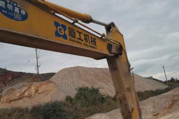 云南出售转让二手12580小时2009年厦工XG822LC挖掘机