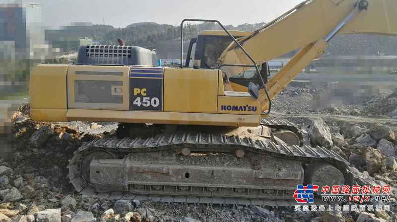 贵州出售转让二手9142小时2010年小松PC450挖掘机