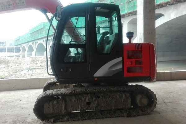 陕西出售转让二手2538小时2015年日立ZX70挖掘机