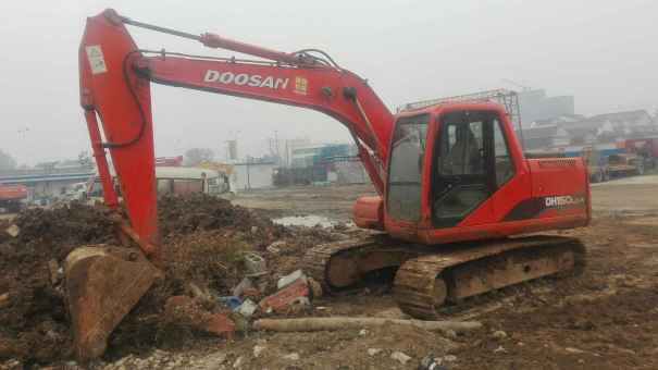 陕西出售转让二手6900小时2010年斗山DH150LC挖掘机
