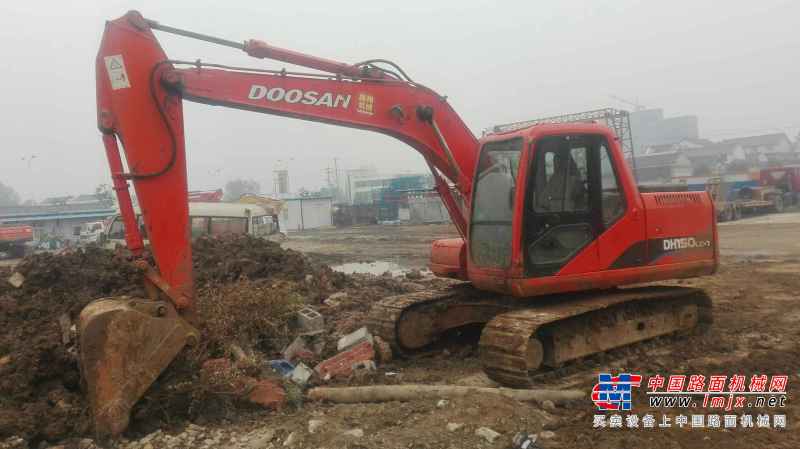 陕西出售转让二手6900小时2010年斗山DH150LC挖掘机