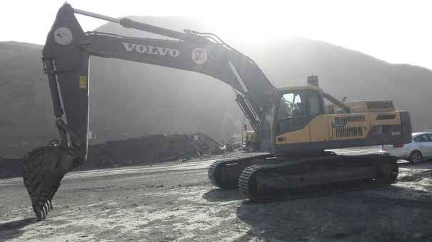 山西出售转让二手6208小时2012年沃尔沃EC480DL挖掘机