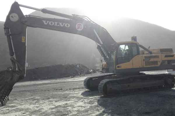 山西出售转让二手6208小时2012年沃尔沃EC480DL挖掘机