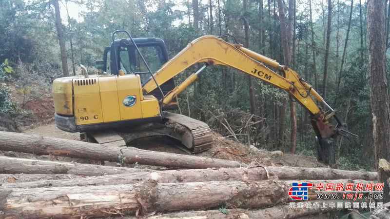 贵州出售转让二手5963小时2011年山重建机JCM908C挖掘机