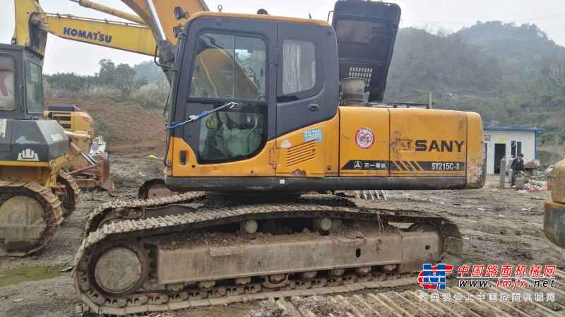 贵州出售转让二手5445小时2010年三一重工SY215C挖掘机