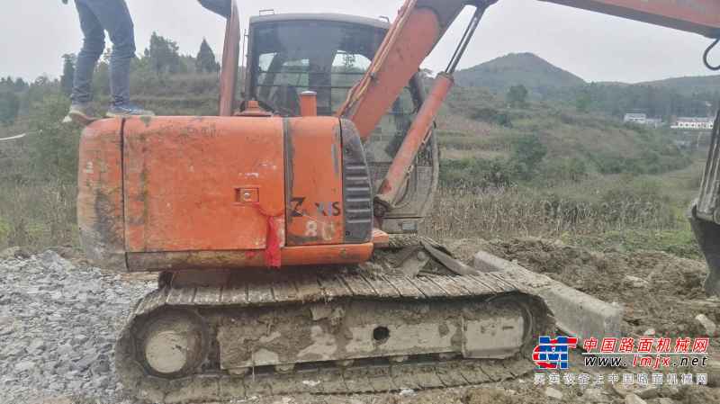贵州出售转让二手13988小时2009年日立ZX70挖掘机