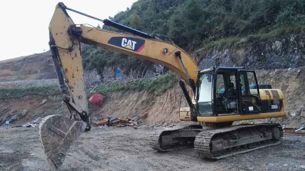 贵州出售转让二手5978小时2012年卡特彼勒323DL挖掘机
