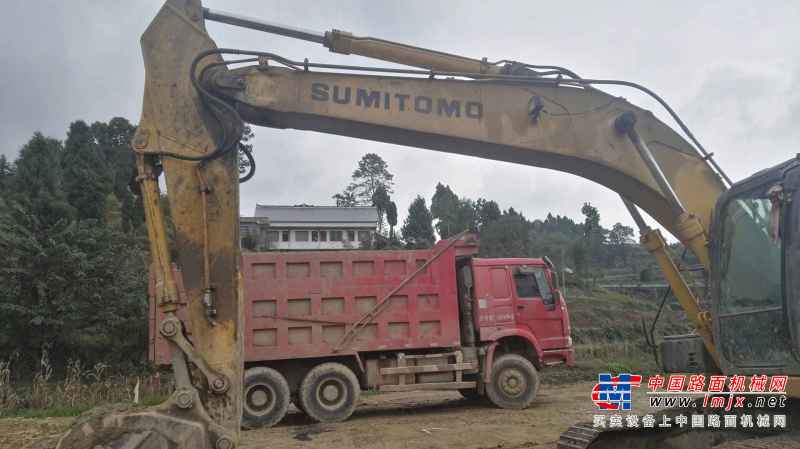 贵州出售转让二手8964小时2011年住友SH210挖掘机