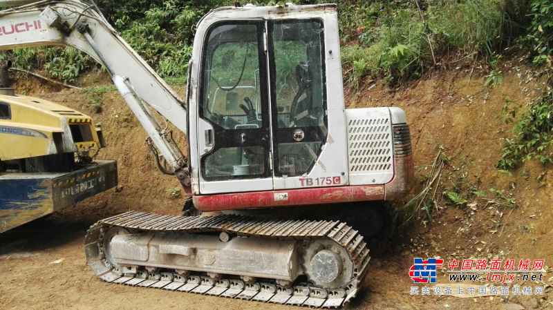 贵州出售转让二手6253小时2008年竹内TB175S挖掘机