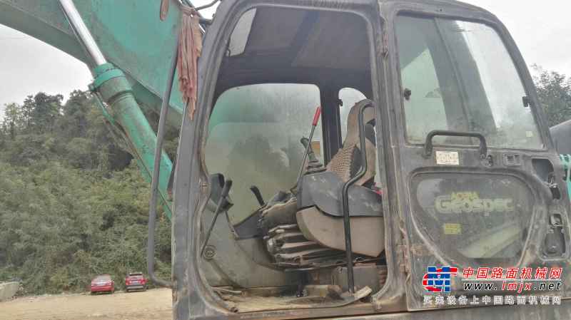 贵州出售转让二手4874小时2009年神钢SK350LC挖掘机