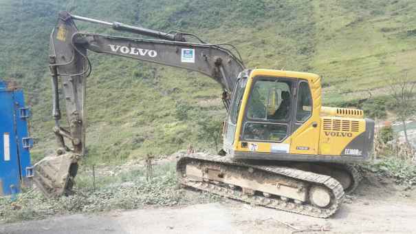 贵州出售转让二手4026小时2014年沃尔沃EC140BLC挖掘机