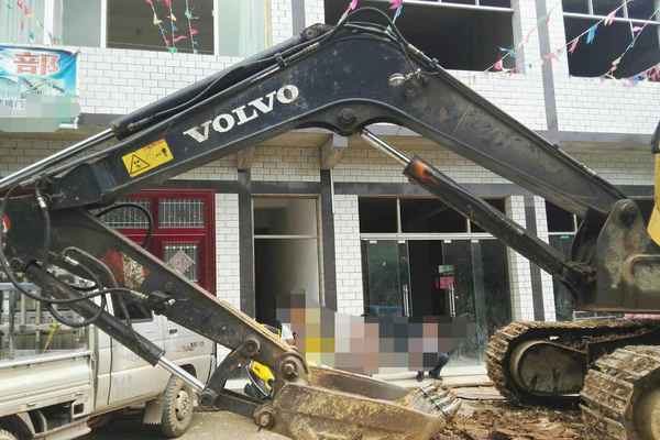 贵州出售转让二手10639小时2006年沃尔沃EC55B挖掘机