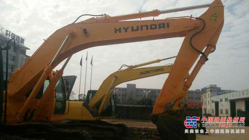 江西出售转让二手4492小时2007年现代R305LC挖掘机