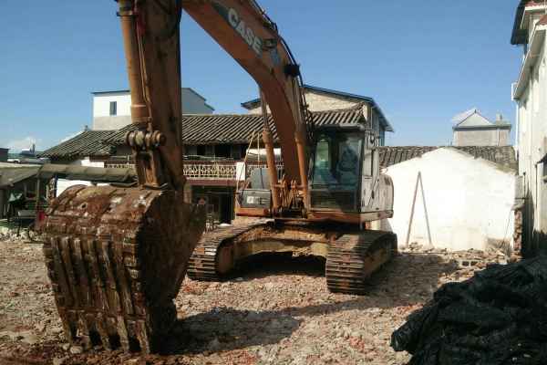 云南出售转让二手8000小时2010年凯斯CX240B挖掘机