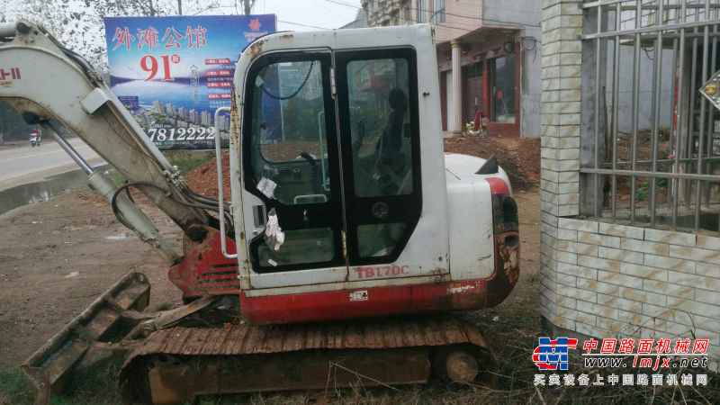 江西出售转让二手5600小时2011年竹内TB160C挖掘机