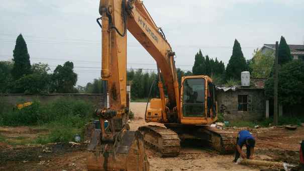 江西出售转让二手6301小时2008年现代R225挖掘机