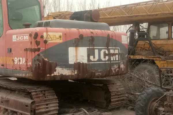 山东出售转让二手8000小时2008年山重建机JCM913A挖掘机