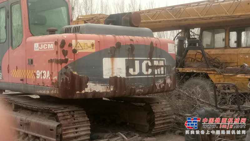 山东出售转让二手8000小时2008年山重建机JCM913A挖掘机