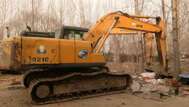 山东出售转让二手7000小时2011年山重建机JCM921C挖掘机