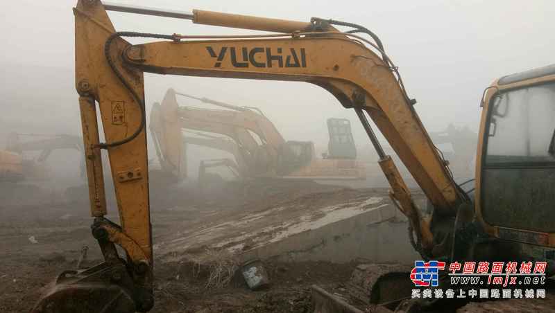 山东出售转让二手4000小时2011年玉柴YC60挖掘机